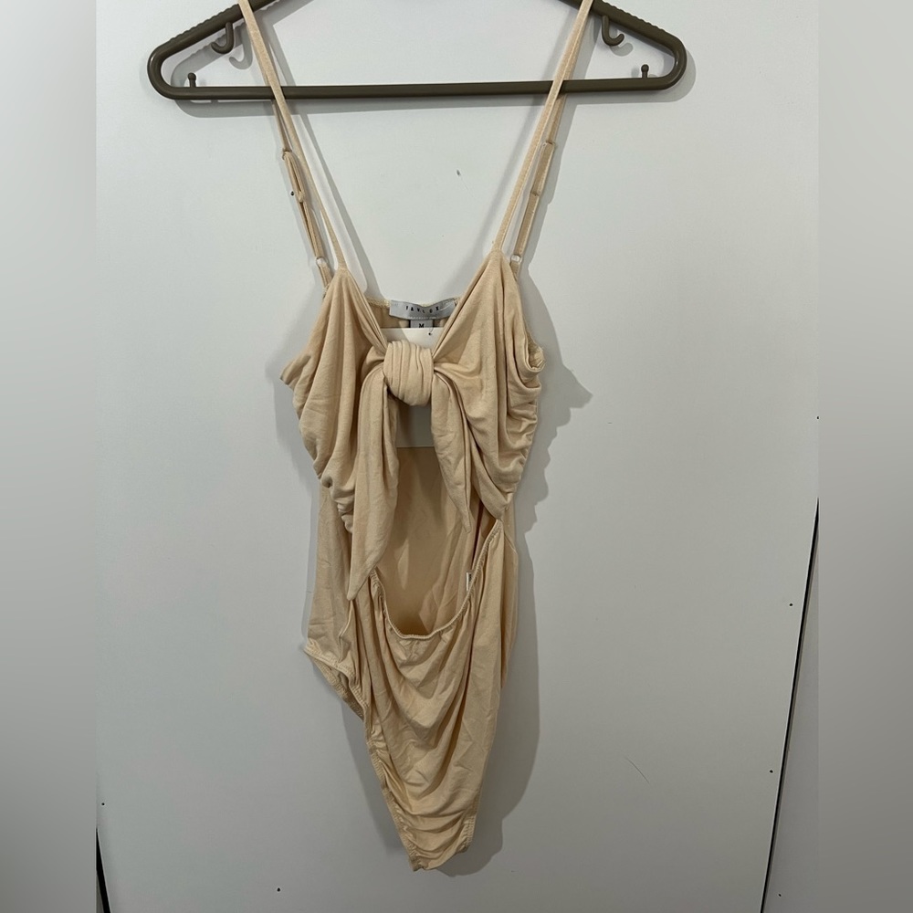 Adjustable Knotted bodysuit